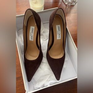 Jimmy Choo Dark Brown Heels